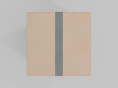 Deep Storage Cardboard Box - Rigged and Fully Customizable Low-poly 3D model purchase