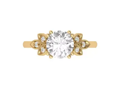 Wedding Ring  3D print model 428
