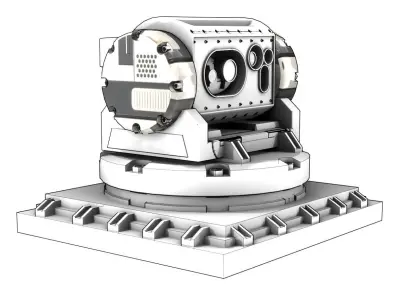 Laser Range Finder 3D model