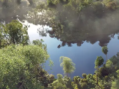 Amazon River 3D model