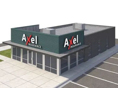 Retail-177 Retail Store 3D model