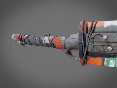 Sword - BioMutant Low-poly 3D model