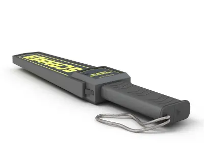 Metal Detector - Handheld 3D model