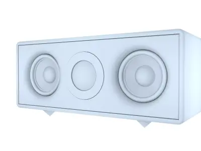 Bluetooth Speaker Free 3D model