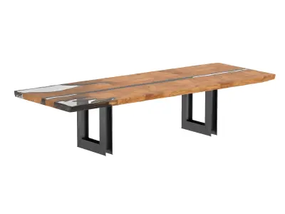 Kauri Beam Table 3D model