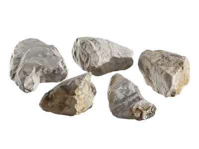  Small Soap Stone Rock Models Collection 