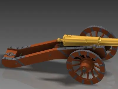 Canoon 24 pound 3D model