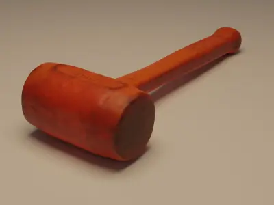 Dead Blow Hammer Low-poly 3D model