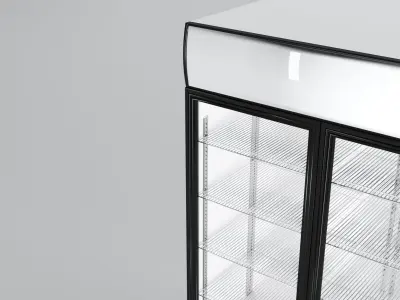 Beverage Cooler 3D Model Low-poly 3D model