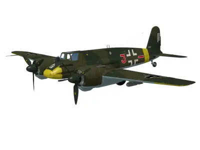 henschel hs129b2 3D model