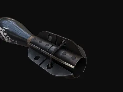 Gameready Atom Bomb Free low-poly 3D model