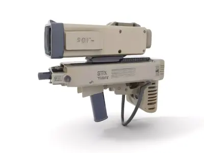 Tactical Targeting System Model Pack Low-poly 3D model