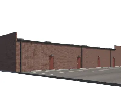 Retail-105 Retail Store 3D model