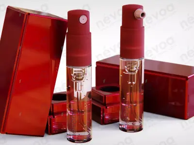 Vial Series - Mist sprayer - Cream pump - 2-5 ml 3D Model Pack