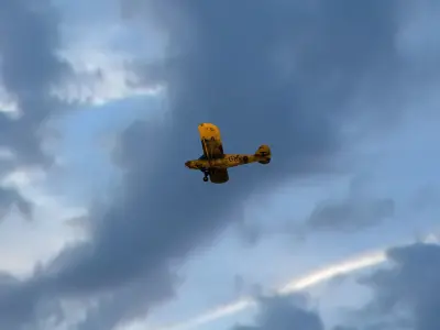 Plane 3D model by 6ahul6dx
