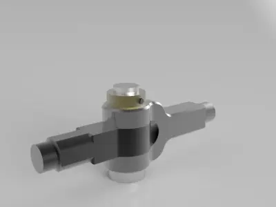 Pin joint or Knuckle Joint Free 3D model