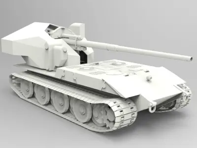 Collection 110 model Tank 3D print model