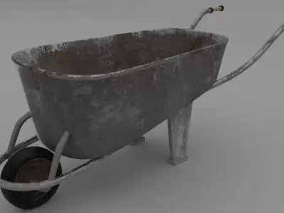 Wheelbarrow - 3D model get