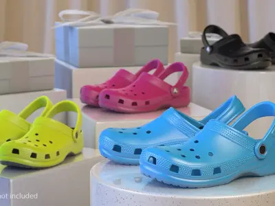Men Sandals Collection 2 3D model