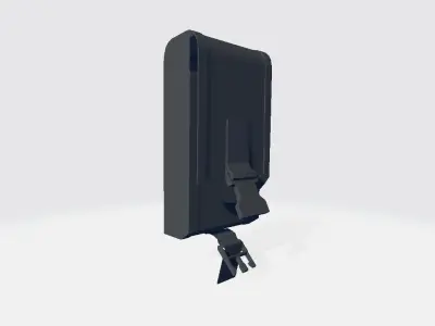 Plexus Big Right Pouche Bag Low-poly 3D model
