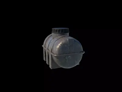  water tank 03 3D model