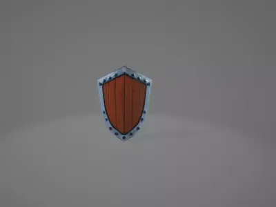 Shield 3D model 3