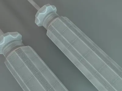 Screw Driver Low-poly 3D model