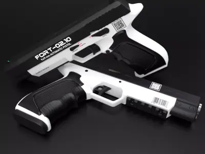 Handgun FORT-0210 3D model