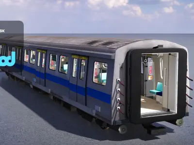 Tw Mrt Cabin 001 3D model