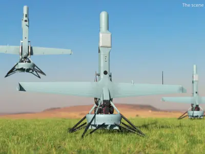  Shield AI MQ-35 V-BAT Drone 