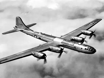 Boeing B-29 Superfortress 3D model shop