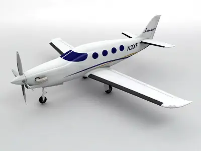  Epic Dynasty Aircraft Low-poly 3D model