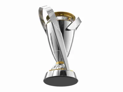  Soccer League Champion Trophy Silver 