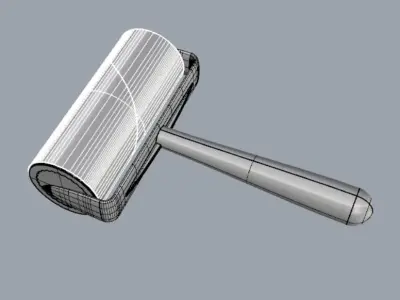 LINT ROLLER  Free 3D model