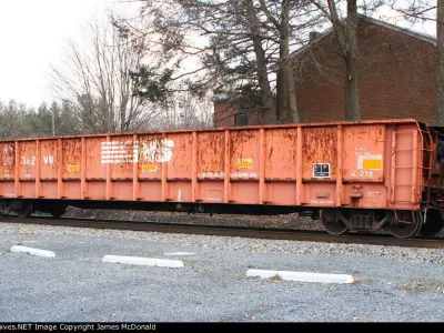 HO Norfolk Southern M-272 MOW Crosstie Gondola II 3D print model