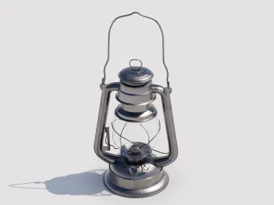 Lantern 02 Low-poly 3D model