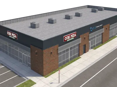 Retail-131 Retail Store B 3D model