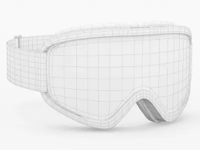 Unisex Ski Goggle by Bolle Freeze 3D model