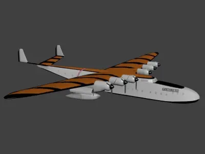 Latecoere 631 Free low-poly 3D model