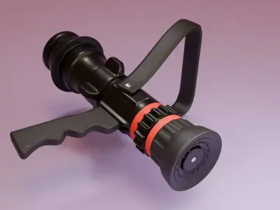 Fire Fighting Nozzle 3D model