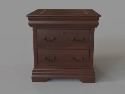 Antique Nightstand 3D model
