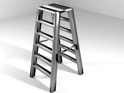 Ladder - Double Side 3D model