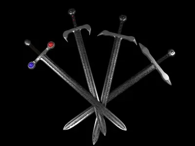 Old Sword with amazing details  Free 3D model