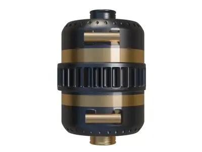 Advanced Industrial Motor Turbine 3D model