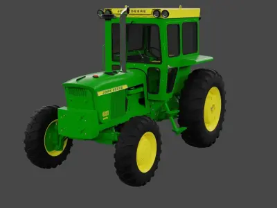 John Deere 4320 3D model