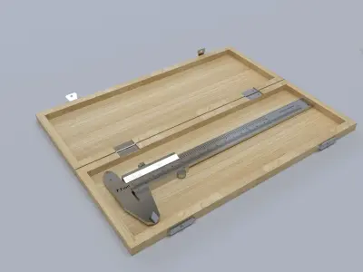 Vernier Caliper 3d model 3D model
