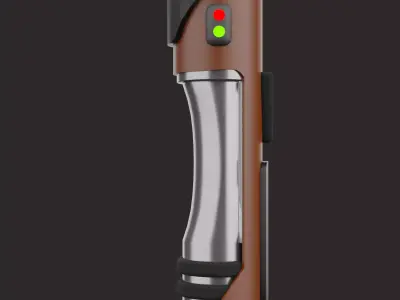 Light Saber fantasy Low-poly 3D model