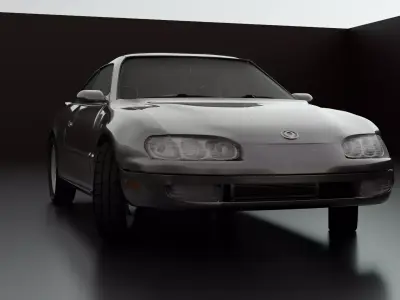 1997 Mazda MX-6 3D model
