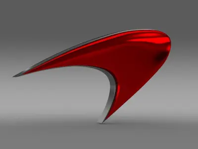 mclaren logo 3D model by Sergey