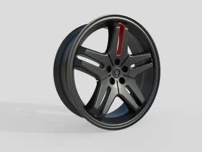 Rim 17 in M5 3D model